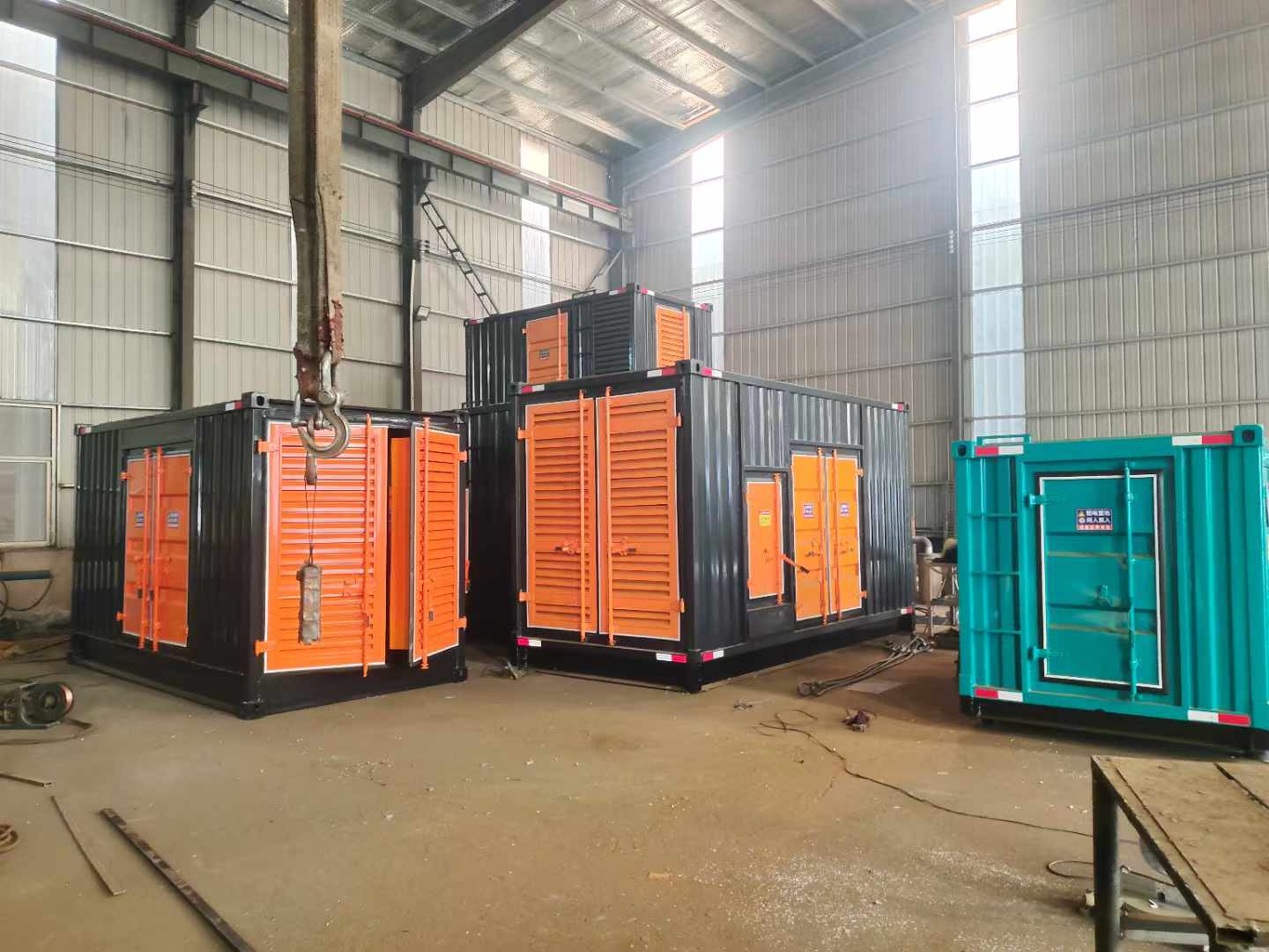 金湾500kw柴油发电机组可以带动多少功率设备？